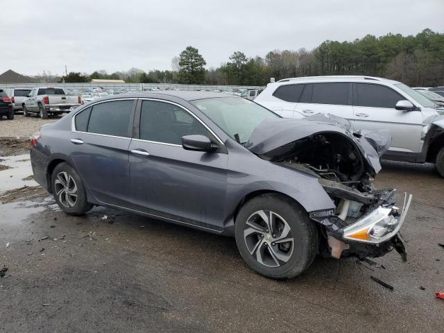 1HGCR2F30HA271941 - 2017 HONDA ACCORD LX GRAY photo 4