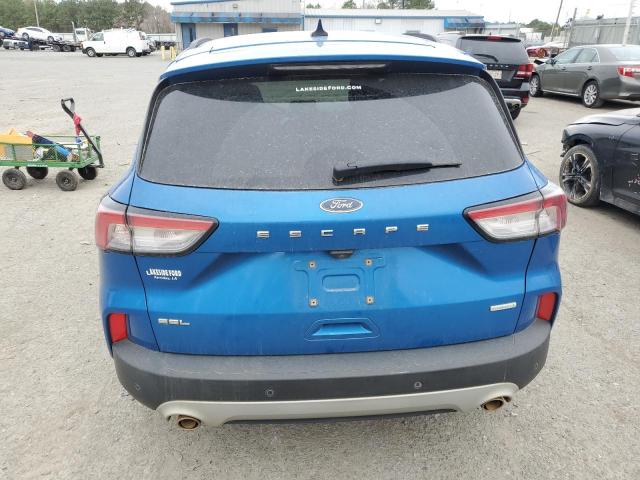 1FMCU0H64LUB81400 - 2020 FORD ESCAPE SEL BLUE photo 6