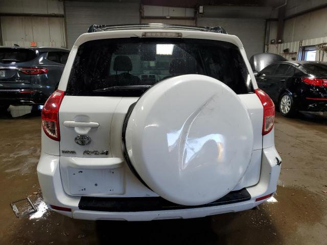 JTMZD33V086076539 - 2008 TOYOTA RAV4 WHITE photo 6