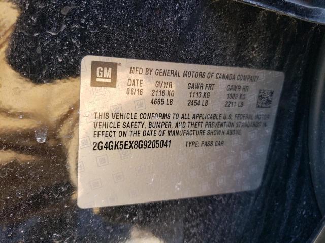 2G4GK5EX8G9205041 - 2016 BUICK REGAL 黑色 照片 12