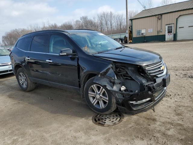 1GNKVHKD9HJ134642 - 2017 CHEVROLET TRAVERSE LT BLACK photo 4