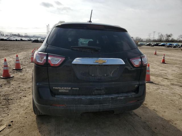 1GNKVHKD9HJ134642 - 2017 CHEVROLET TRAVERSE LT BLACK photo 6