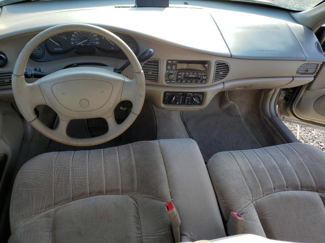 2G4WS52J621288519 - 2002 BUICK CENTURY CUSTOM BEIGE photo 8