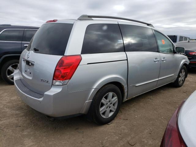 5N1BV28UX4N367182 - 2004 NISSAN QUEST S SILVER photo 3