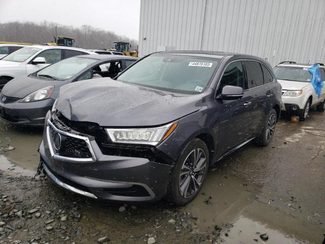 5J8YD4H50KL030455 - 2019 ACURA MDX TECHNOLOGY GRAY photo 1