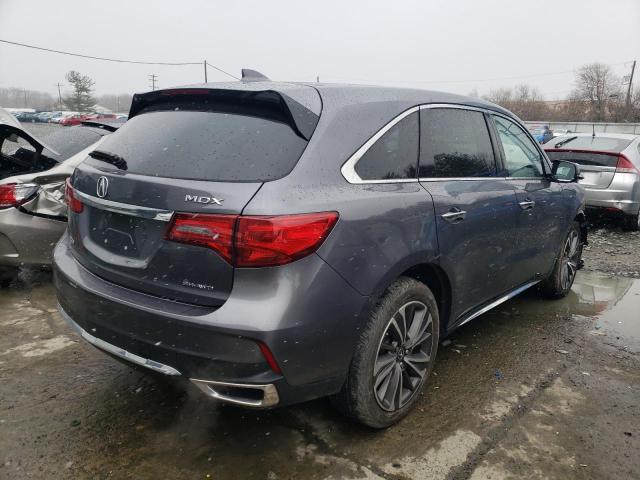 5J8YD4H50KL030455 - 2019 ACURA MDX TECHNOLOGY GRAY photo 3