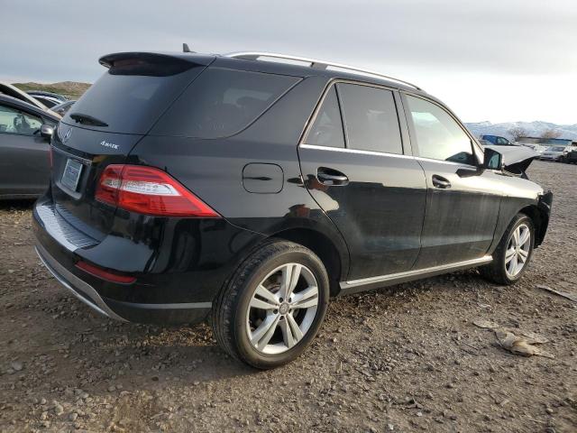 4JGDA5HB7EA343595 - 2014 MERCEDES-BENZ ML 350 4MATIC BLACK photo 3