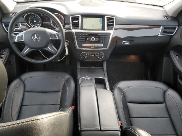 4JGDA5HB7EA343595 - 2014 MERCEDES-BENZ ML 350 4MATIC BLACK photo 8