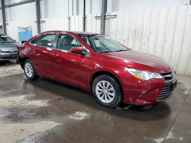 4T1BF1FKXGU541691 - 2016 TOYOTA CAMRY LE BURGUNDY photo 4