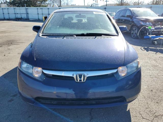 1HGFA16546L107464 - 2006 HONDA CIVIC LX BLUE photo 5