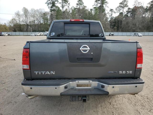 1N6BA0EDXAN319666 - 2010 NISSAN TITAN XE GRAY photo 6