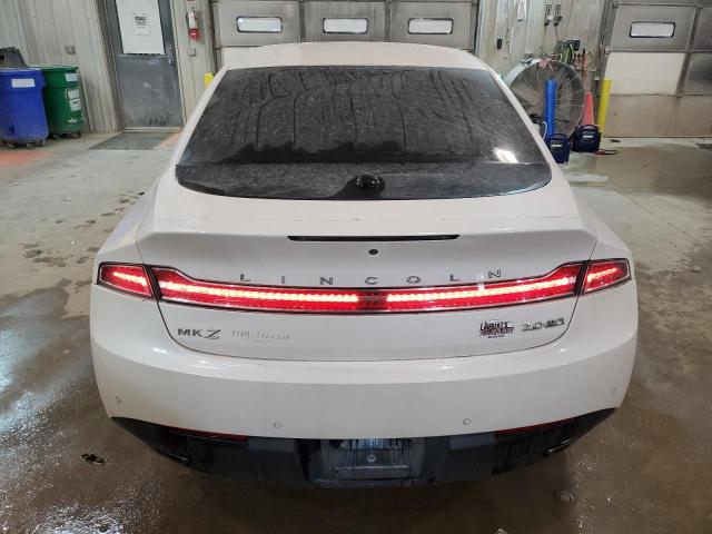 3LN6L2J93DR800139 - 2013 LINCOLN MKZ WHITE photo 6