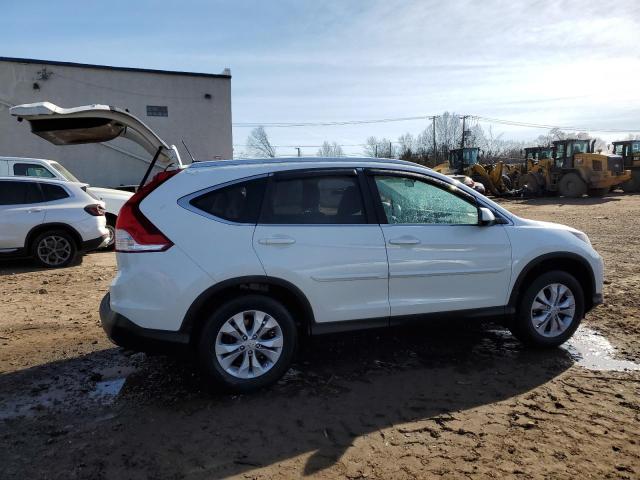 5J6RM4H77DL038554 - 2013 HONDA CR-V EXL WHITE photo 3