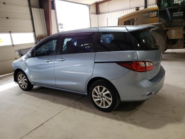 JM1CW2BL7D0161417 - 2013 MAZDA 5 BLUE photo 2