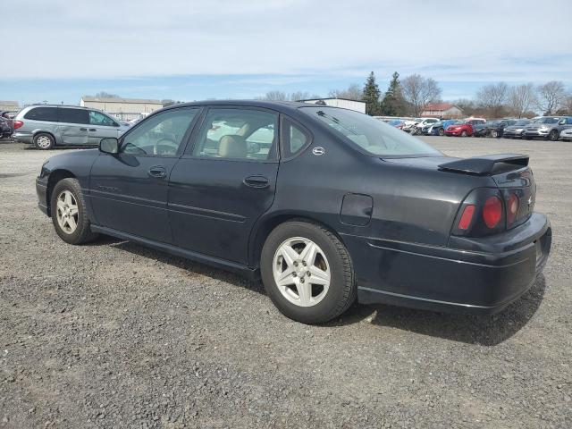 2G1WH55K849179080 - 2004 CHEVROLET IMPALA LS BLACK photo 2