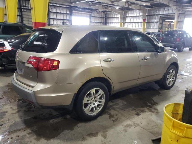 2HNYD28307H513492 - 2007 ACURA MDX TECHNOLOGY TAN photo 3