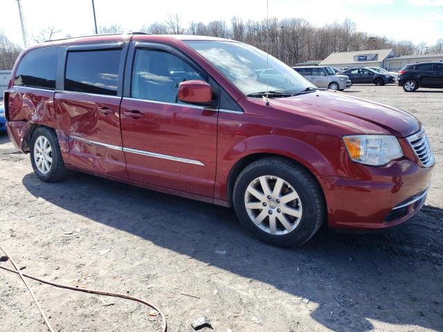 2C4RC1BG4ER208698 - 2014 CHRYSLER TOWN & COU TOURING RED photo 4