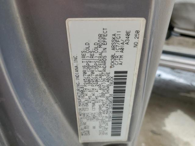 5TBRT34132S303138 - 2002 TOYOTA TUNDRA ACCESS CAB გრაფიტი ფოტო 12