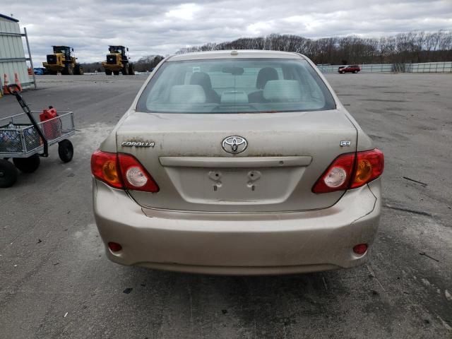 2T1BU4EE5AC337716 - 2010 TOYOTA COROLLA BASE TAN photo 6