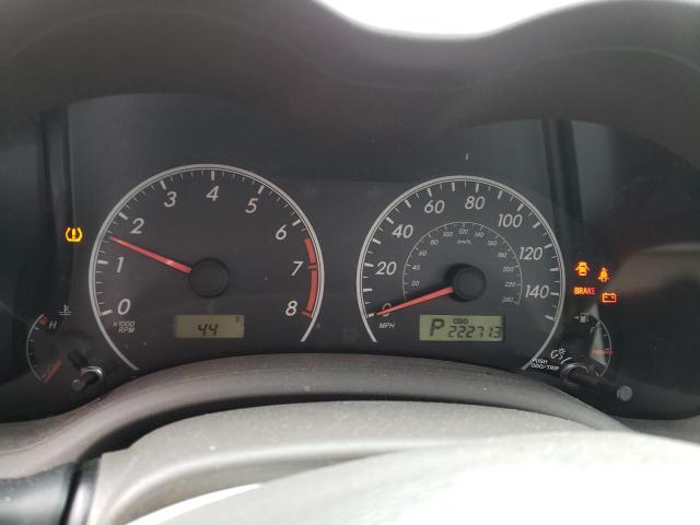 2T1BU4EE5AC337716 - 2010 TOYOTA COROLLA BASE TAN photo 9