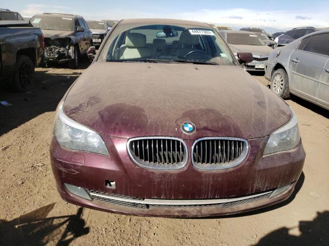 WBANV13548CZ51989 - 2008 BMW 528 XI MAROON photo 5