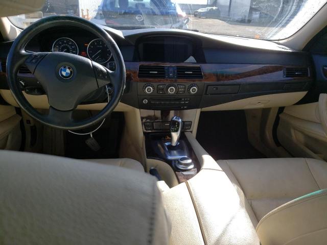 WBANV13548CZ51989 - 2008 BMW 528 XI MAROON photo 8