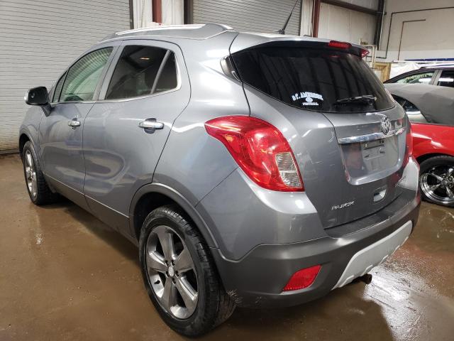 KL4CJASB4EB549513 - 2014 BUICK ENCORE GRAY photo 2