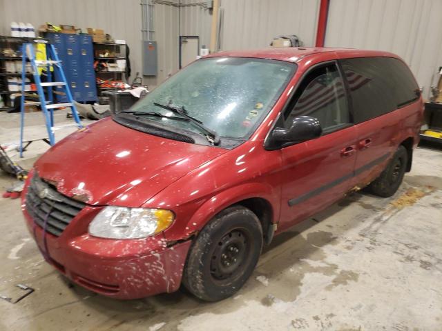 1A4GP45R96B610818 - 2006 CHRYSLER TOWN & COU წითელი ფოტო 1