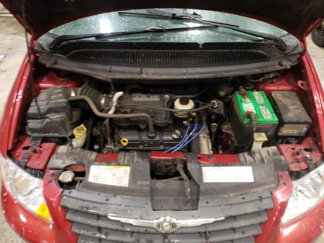 1A4GP45R96B610818 - 2006 CHRYSLER TOWN & COU წითელი ფოტო 11