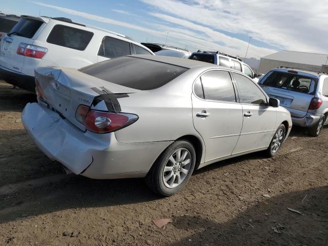 JTHBF30G130100052 - 2003 LEXUS ES 300 SILVER photo 3