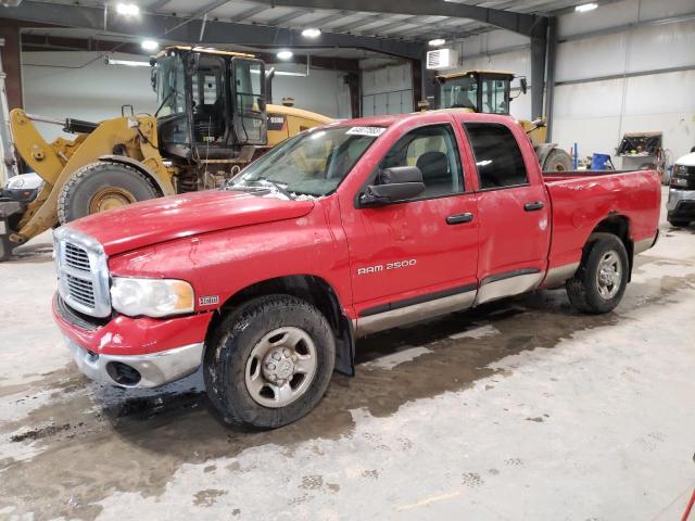 3D7KA28D93G858971 - 2004 DODGE RAM 2500 ST RED photo 1