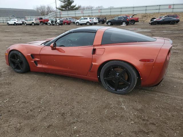 1G1YY26U365106576 - 2006 CHEVROLET CORVETTE ORANGE photo 2