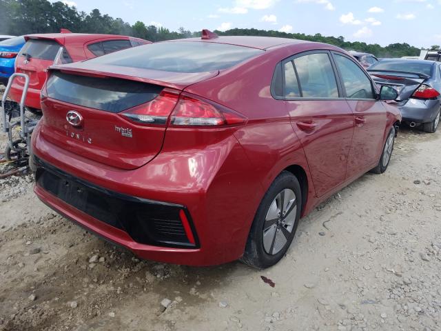 KMHC65LC7KU168899 - 2019 HYUNDAI IONIQ BLUE RED photo 4