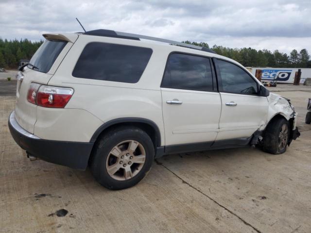 1GKKRPED9BJ116589 - 2011 GMC ACADIA SLE WHITE photo 3