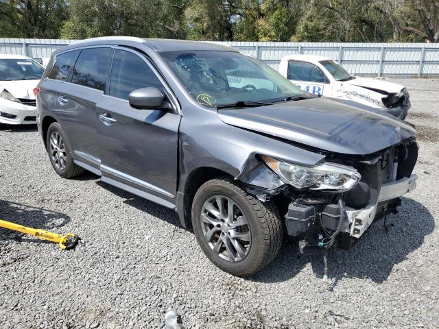 5N1AL0MN8FC556531 - 2015 INFINITI QX60 GRAY photo 4