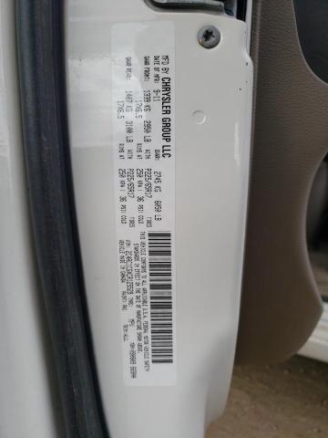 2C4RC1CGXCR125529 - 2012 CHRYSLER TOWN & COU TOURING L WHITE photo 13