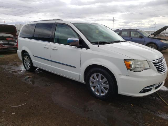 2C4RC1CGXCR125529 - 2012 CHRYSLER TOWN & COU TOURING L WHITE photo 4