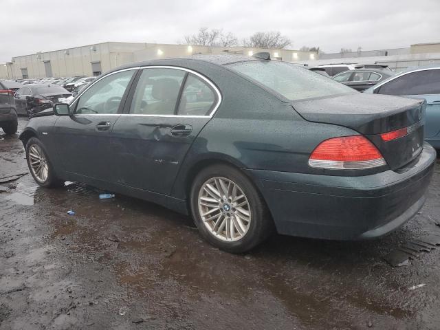 WBAGL63434DP68607 - 2004 BMW 745 I GREEN photo 2