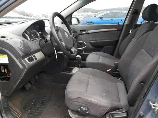 KL1TD56658B078503 - 2008 CHEVROLET AVEO BASE Mavi foto 7