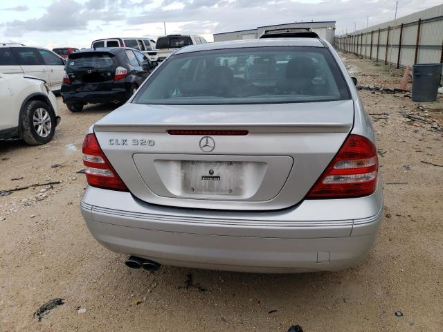 WDBRF52H97F931897 - 2007 MERCEDES-BENZ C 230 SILVER photo 6