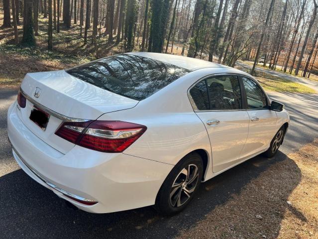 1HGCR2F39HA095391 - 2017 HONDA ACCORD LX WHITE photo 4