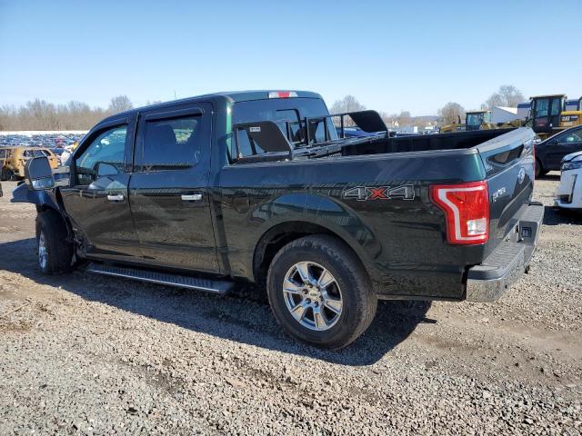 1FTEW1EP4FFB37027 - 2015 FORD F150 SUPERCREW GREEN photo 2