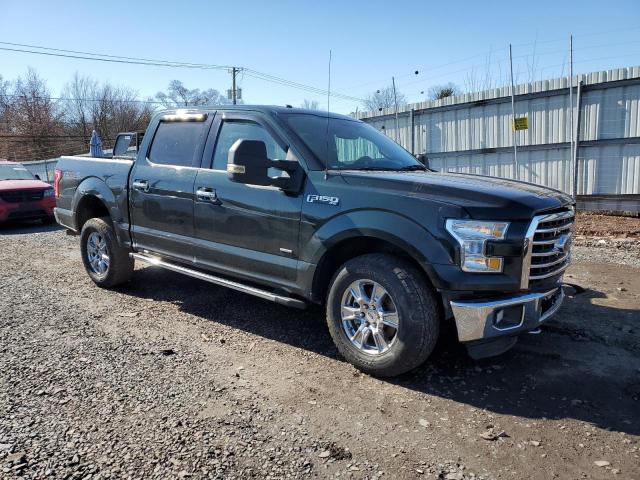 1FTEW1EP4FFB37027 - 2015 FORD F150 SUPERCREW GREEN photo 4