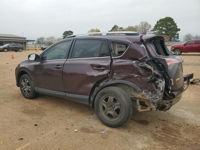 2T3ZFREV4HW366212 - 2017 TOYOTA RAV4 LE MAROON photo 2