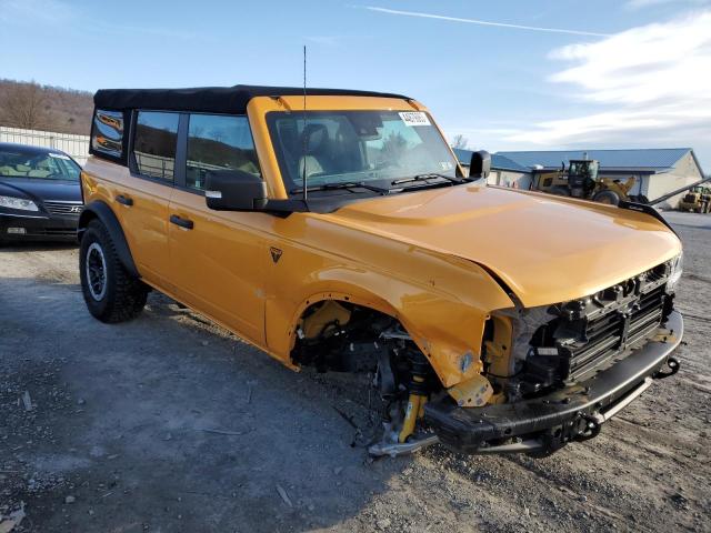 1FMEE5DH4MLA61789 - 2021 FORD BRONCO BASE ORANGE photo 4