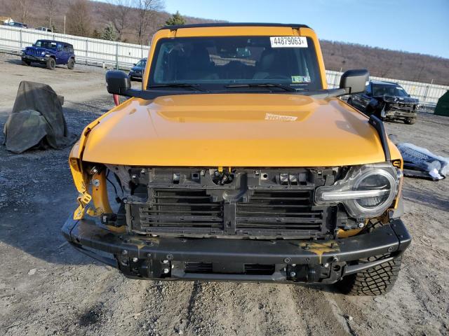 1FMEE5DH4MLA61789 - 2021 FORD BRONCO BASE ORANGE photo 5