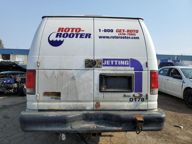 1FTNS2EL7DDB27907 - 2013 FORD ECONOLINE E250 VAN WHITE photo 6