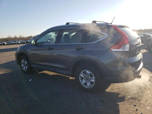 2HKRM3H3XDH521540 - 2013 HONDA CR-V LX GRAY photo 2