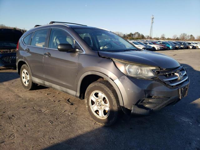 2HKRM3H3XDH521540 - 2013 HONDA CR-V LX GRAY photo 4