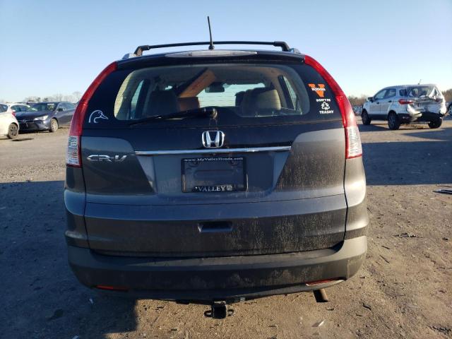 2HKRM3H3XDH521540 - 2013 HONDA CR-V LX GRAY photo 6